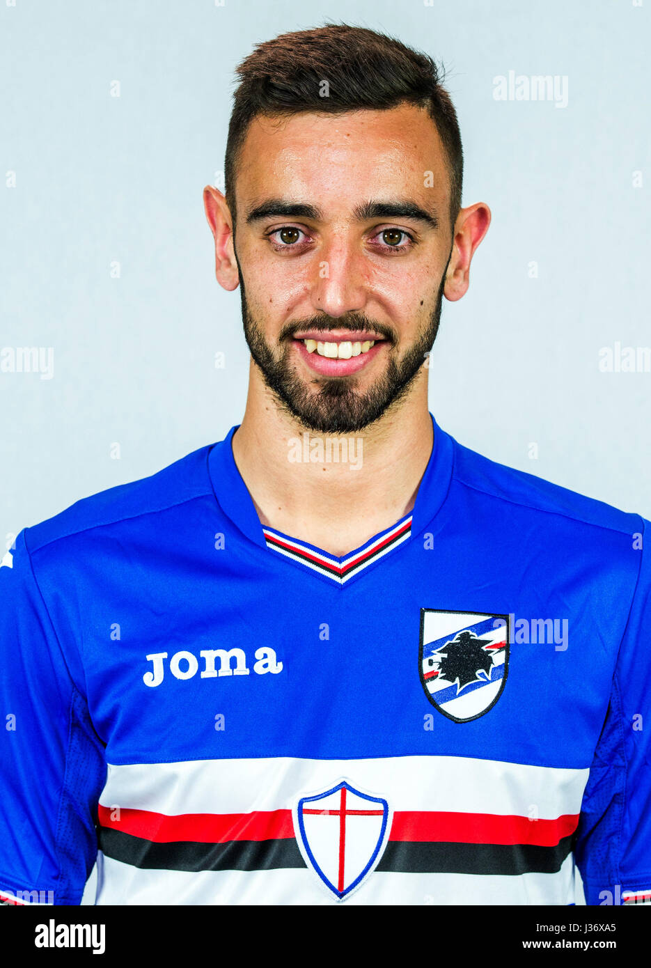 Detail Bruno Fernandes Sampdoria Nomer 15