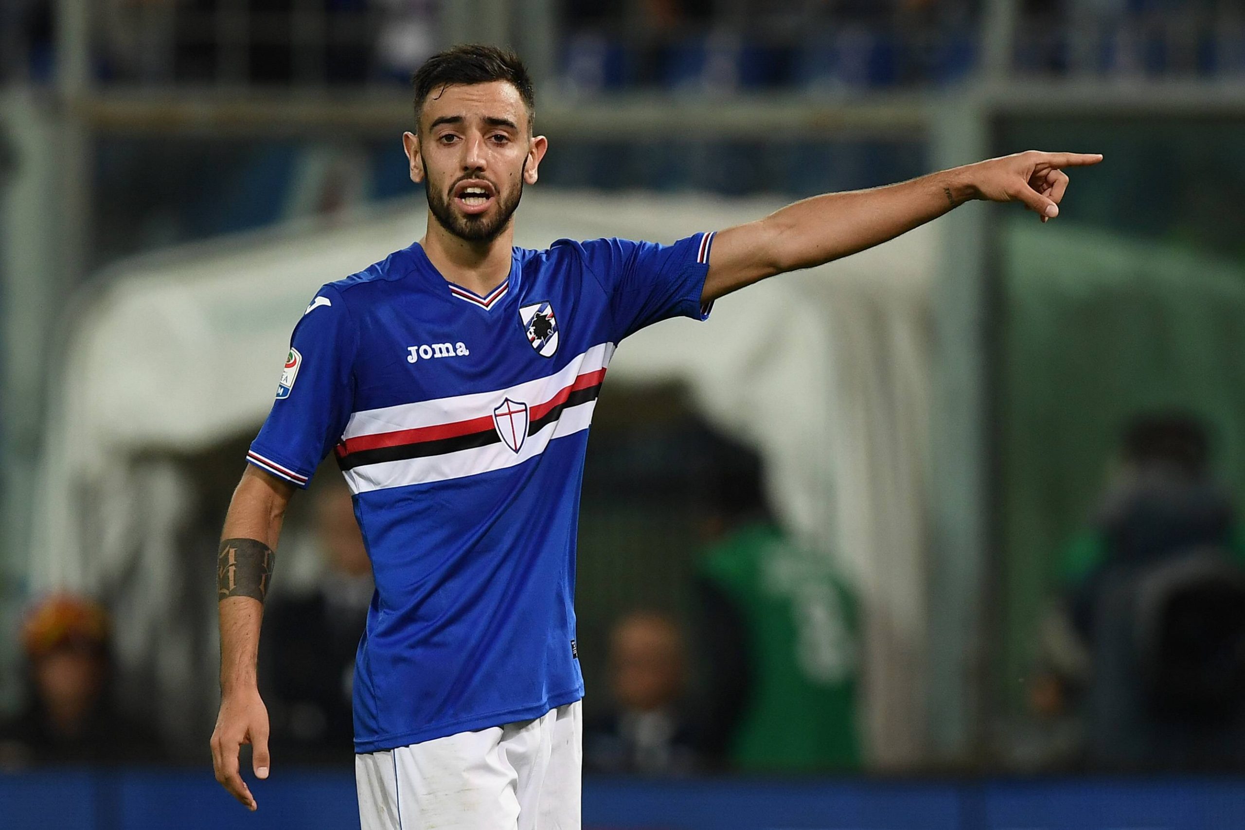 Detail Bruno Fernandes Sampdoria Nomer 9