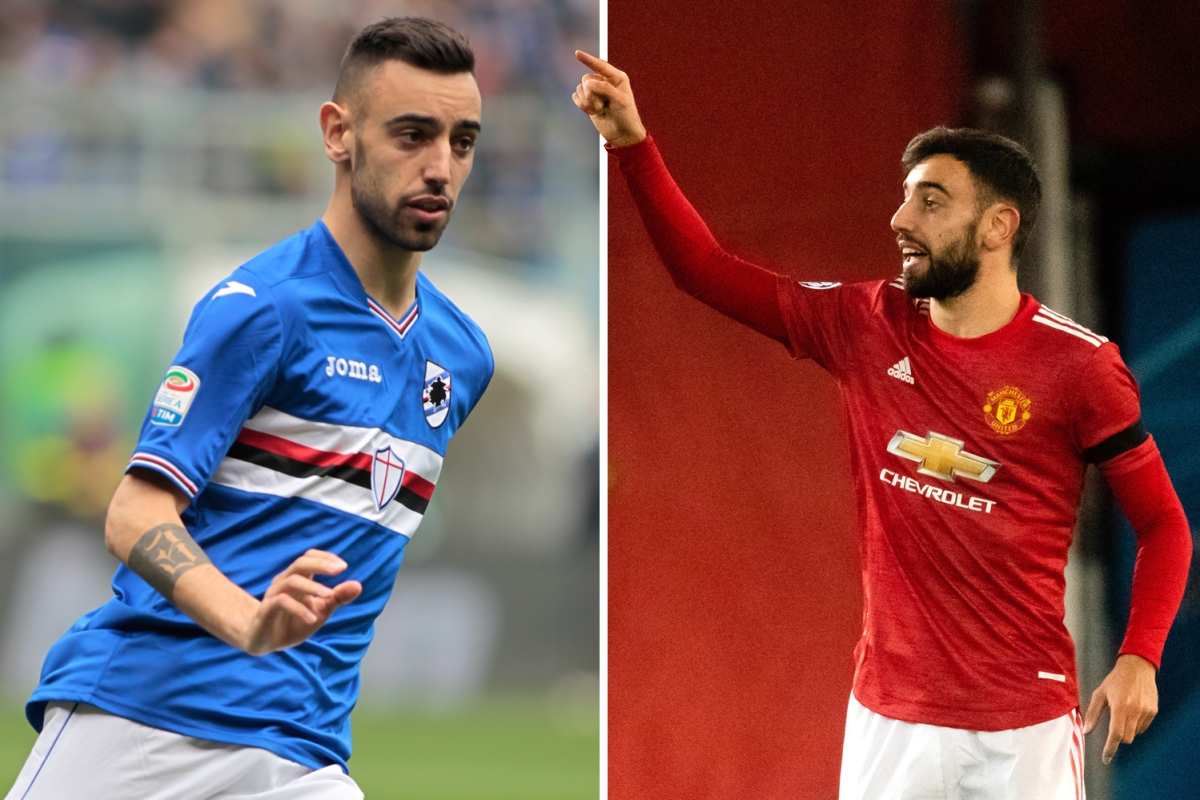 Detail Bruno Fernandes Sampdoria Nomer 10