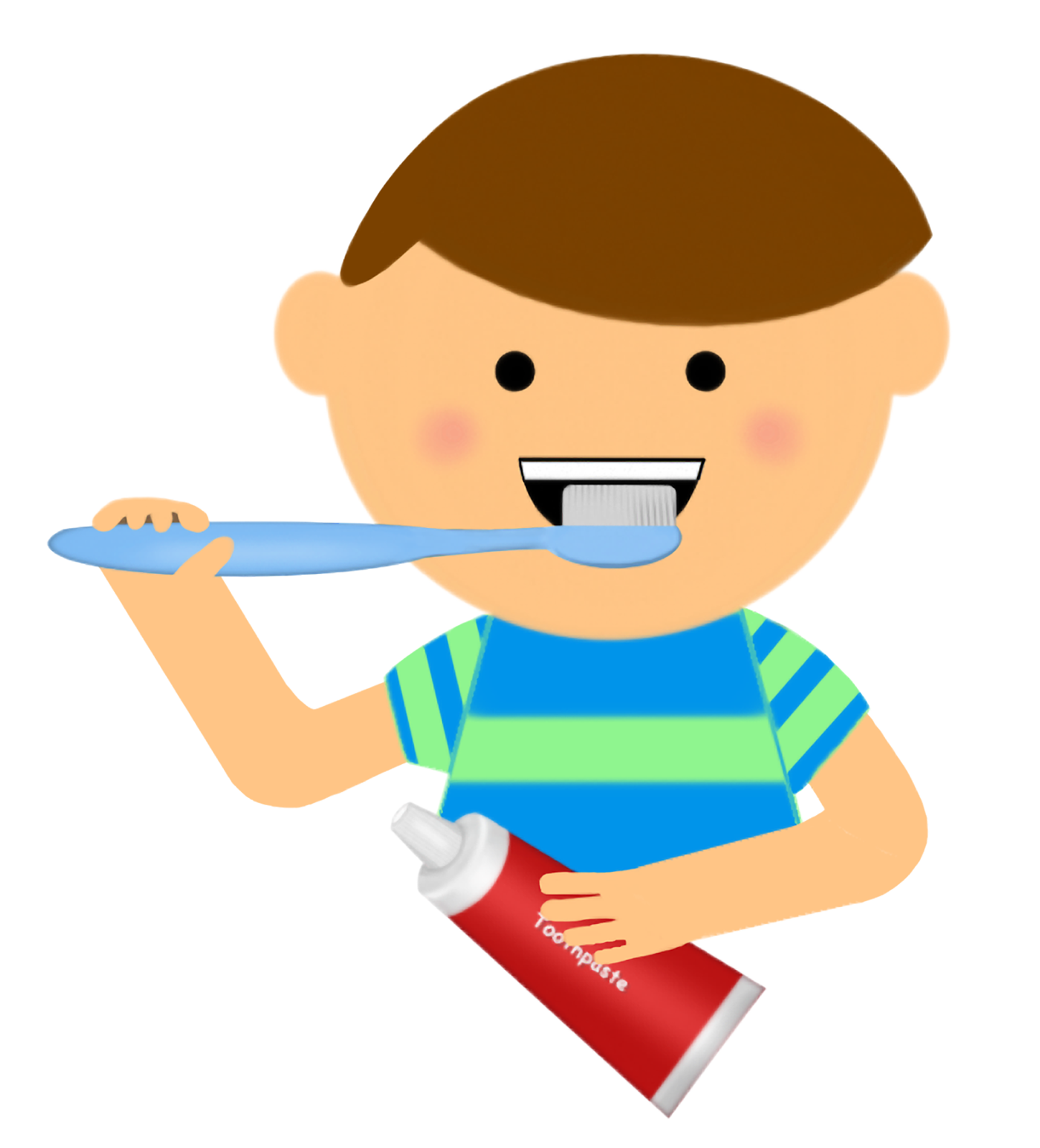 Detail Brush Teeth Clipart Nomer 2