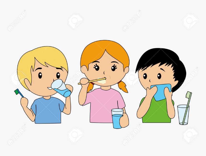 Detail Brush Teeth Clipart Nomer 17