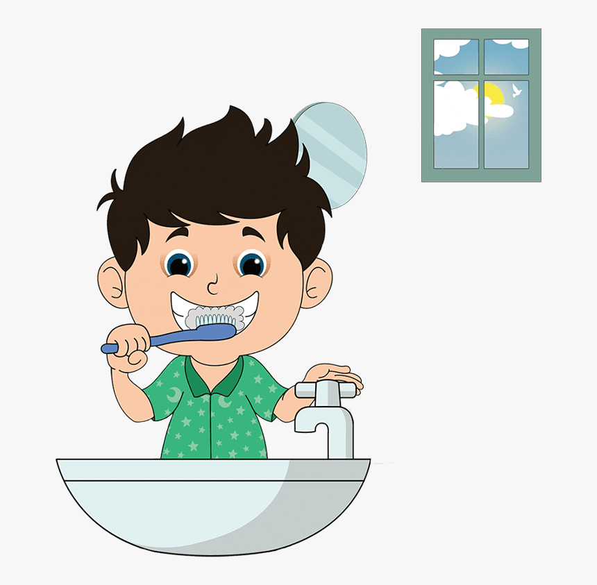 Detail Brush Teeth Clipart Nomer 24