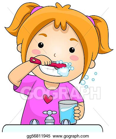 Detail Brush Teeth Clipart Nomer 27