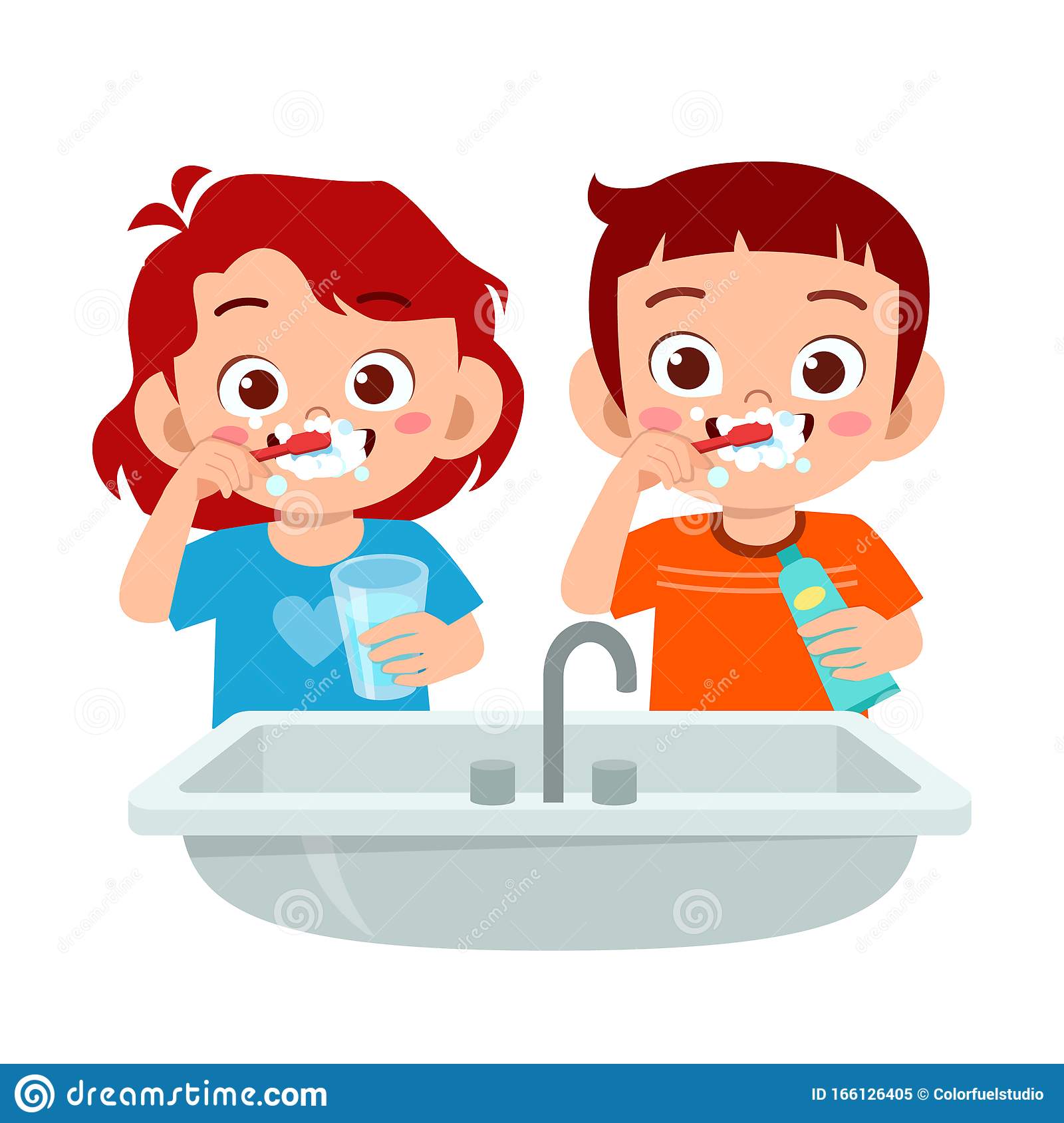 Detail Brush Teeth Clipart Nomer 33