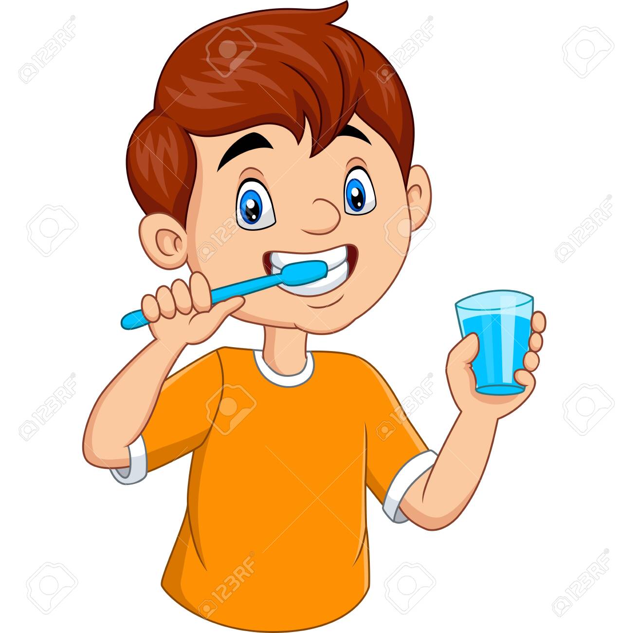 Detail Brush Teeth Clipart Nomer 36