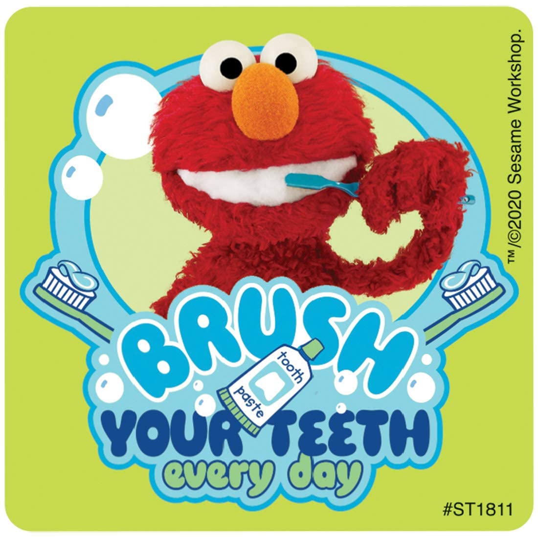 Detail Brush Teeth With Elmo Nomer 10