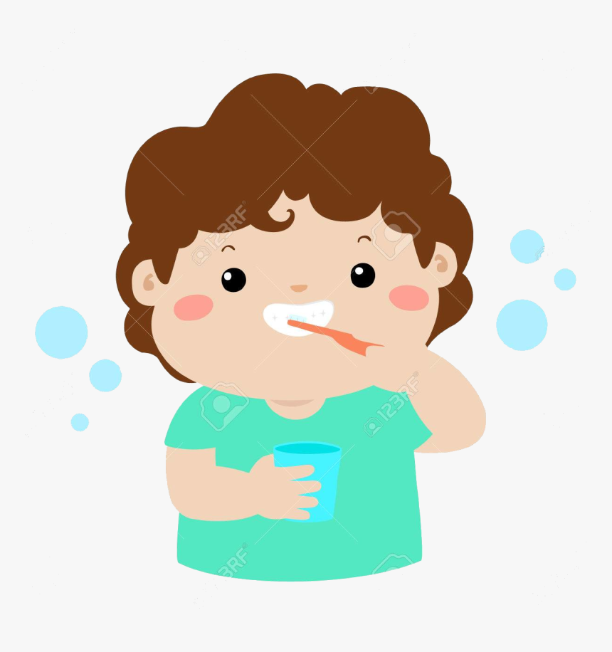 Detail Brushing Teeth Png Nomer 12