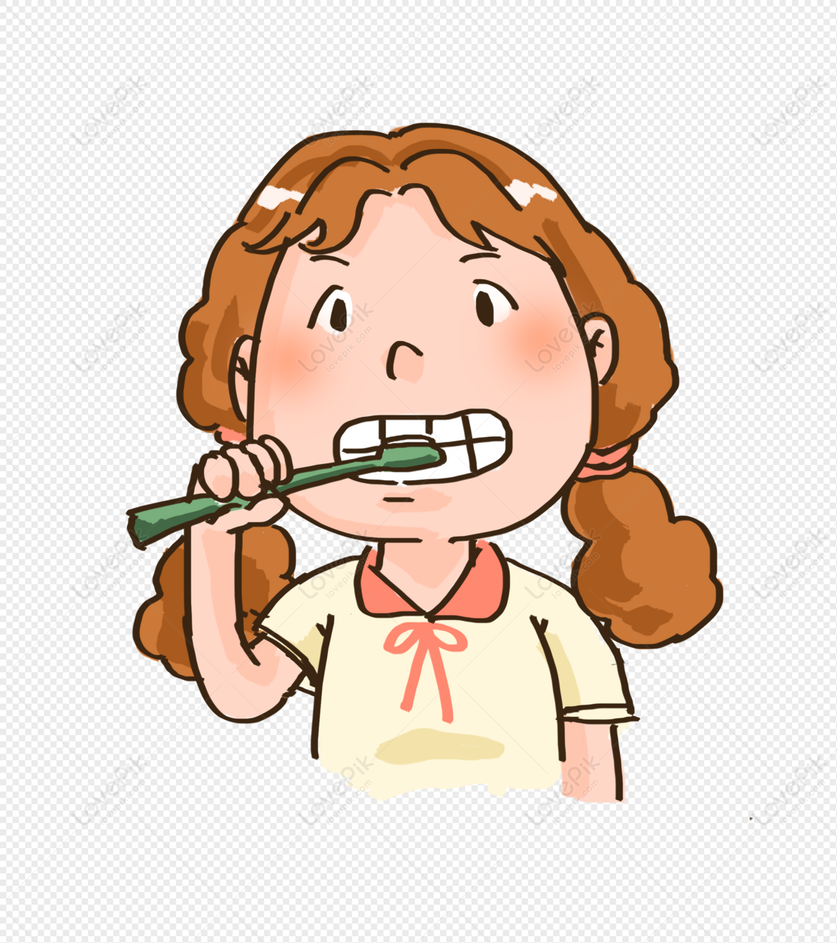 Detail Brushing Teeth Png Nomer 48