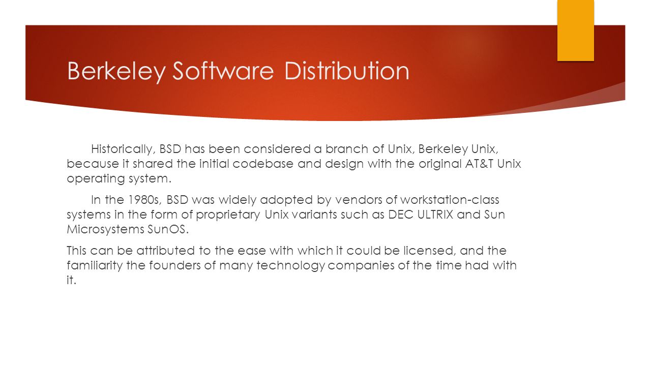 Detail Bsd Berkeley Software Distribution Nomer 20