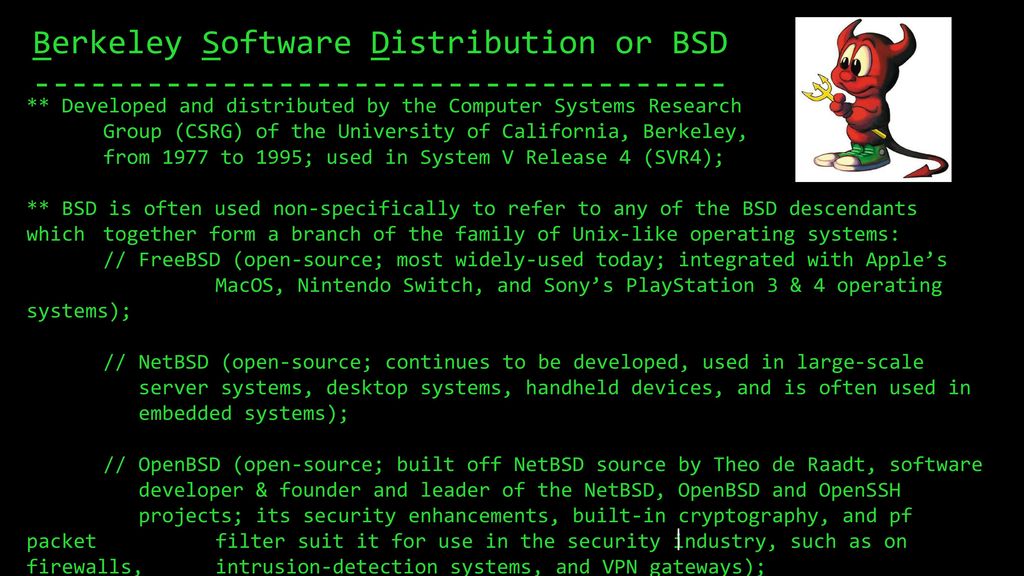 Detail Bsd Berkeley Software Distribution Nomer 28