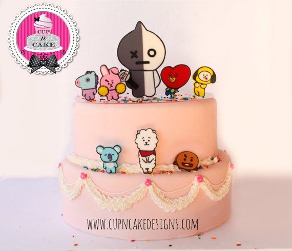 Detail Bt21 Birthday Cake Nomer 19