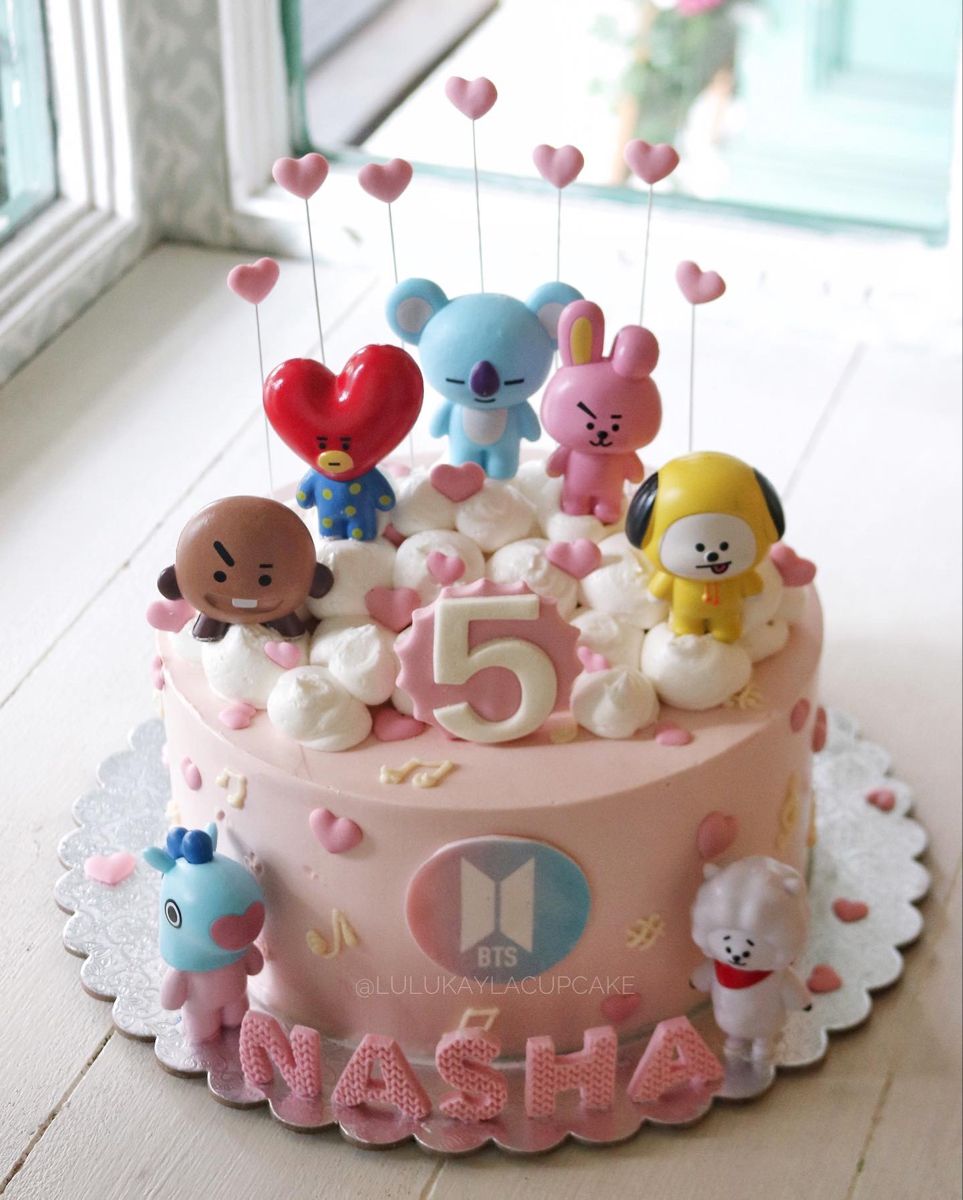 Detail Bt21 Birthday Cake Nomer 3