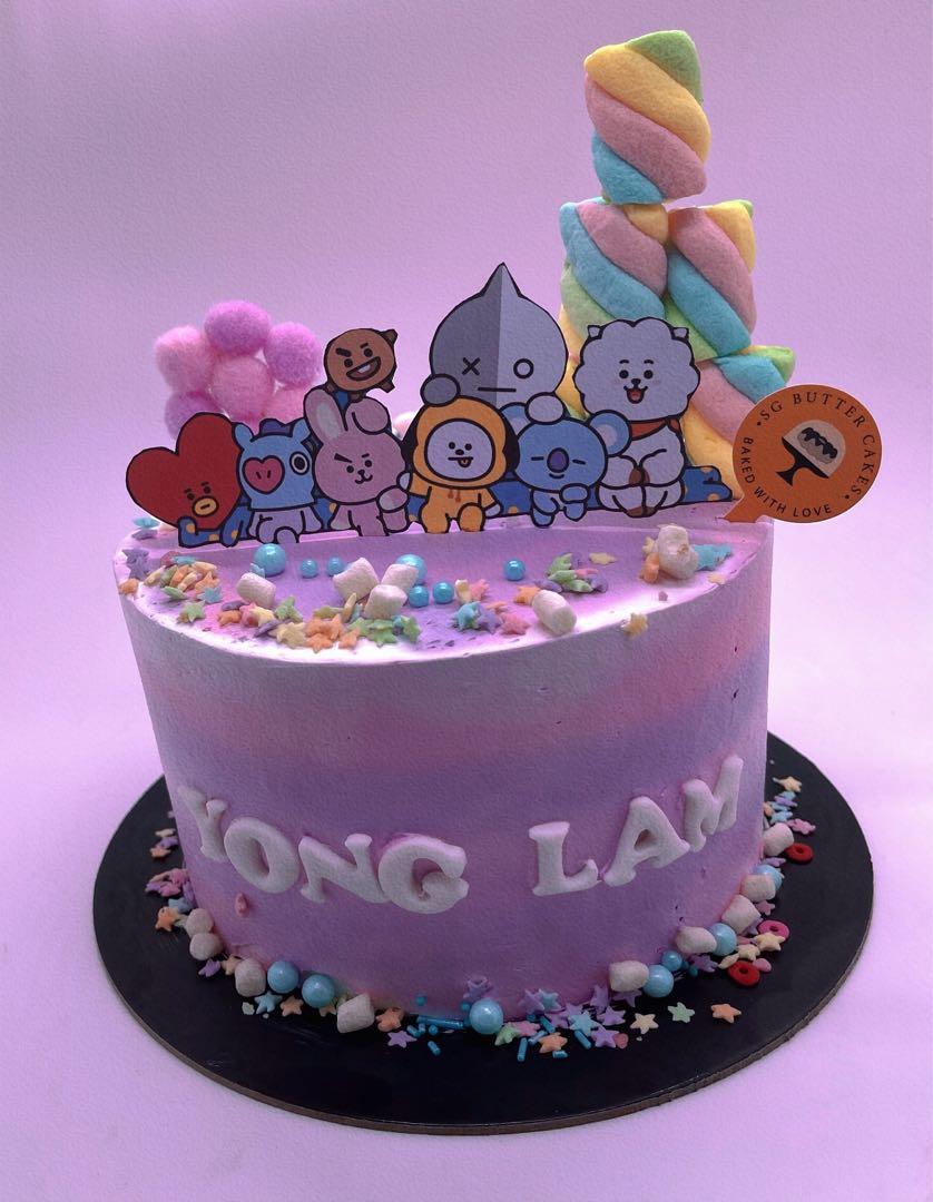 Detail Bt21 Birthday Cake Nomer 24