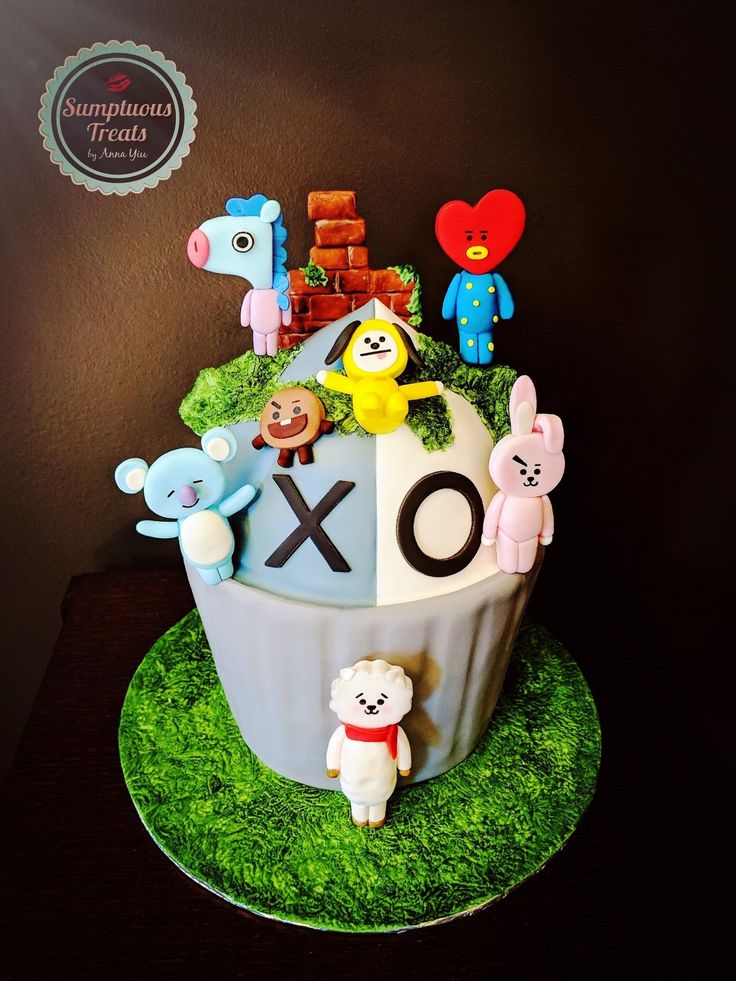 Detail Bt21 Birthday Cake Nomer 32