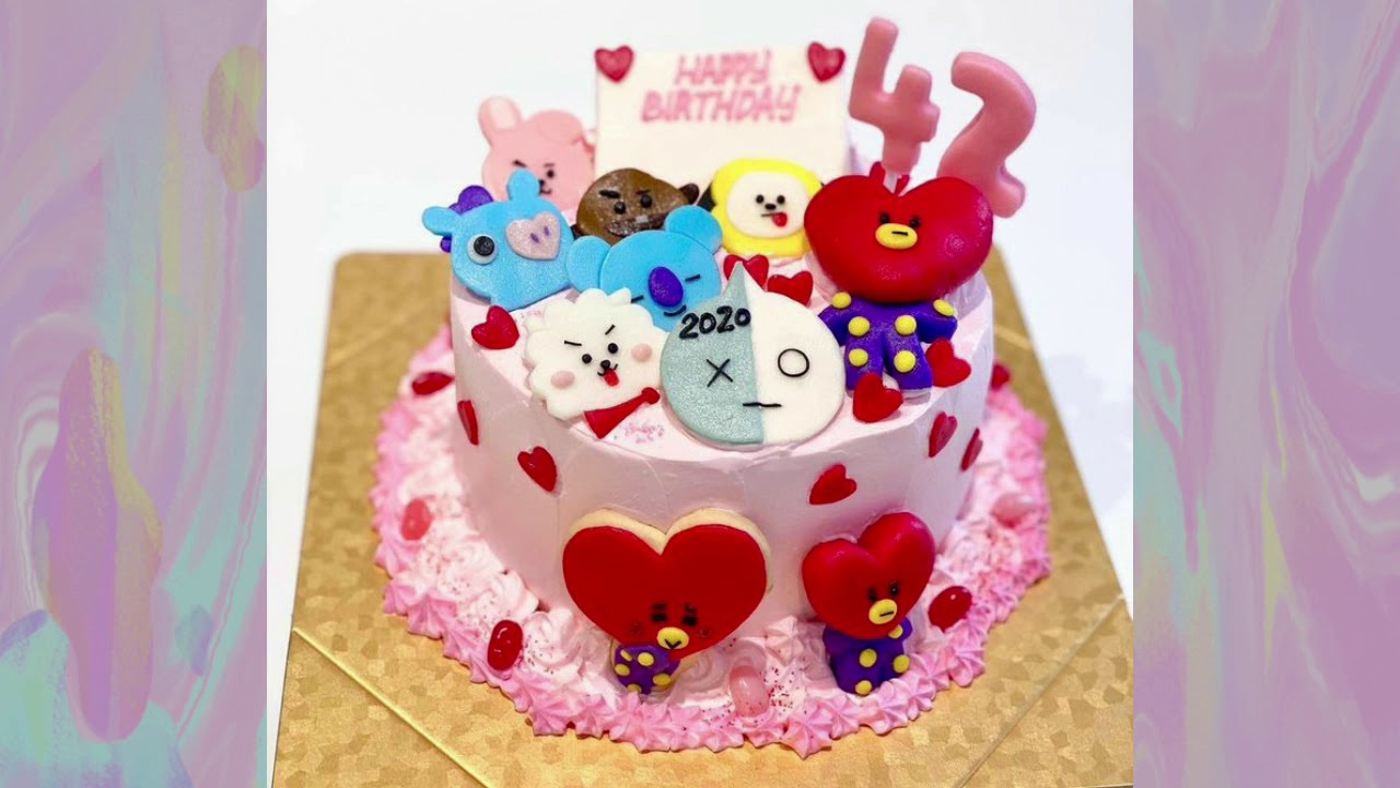 Detail Bt21 Birthday Cake Nomer 37