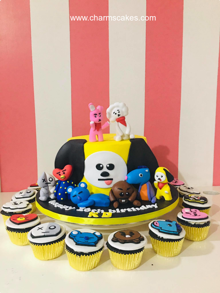 Detail Bt21 Birthday Cake Nomer 40