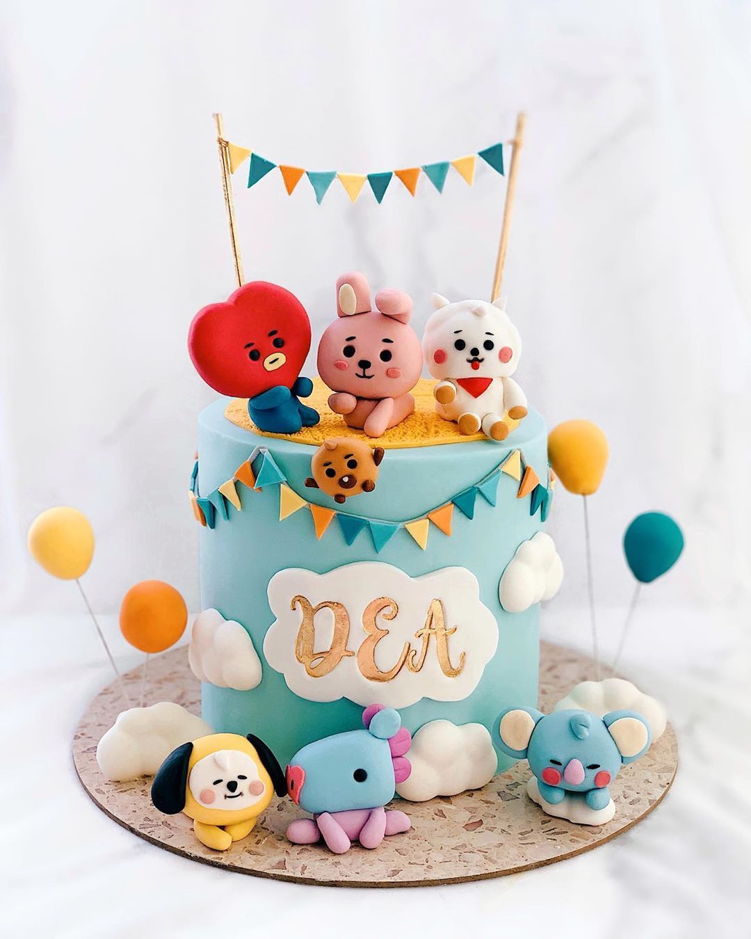 Detail Bt21 Birthday Cake Nomer 44