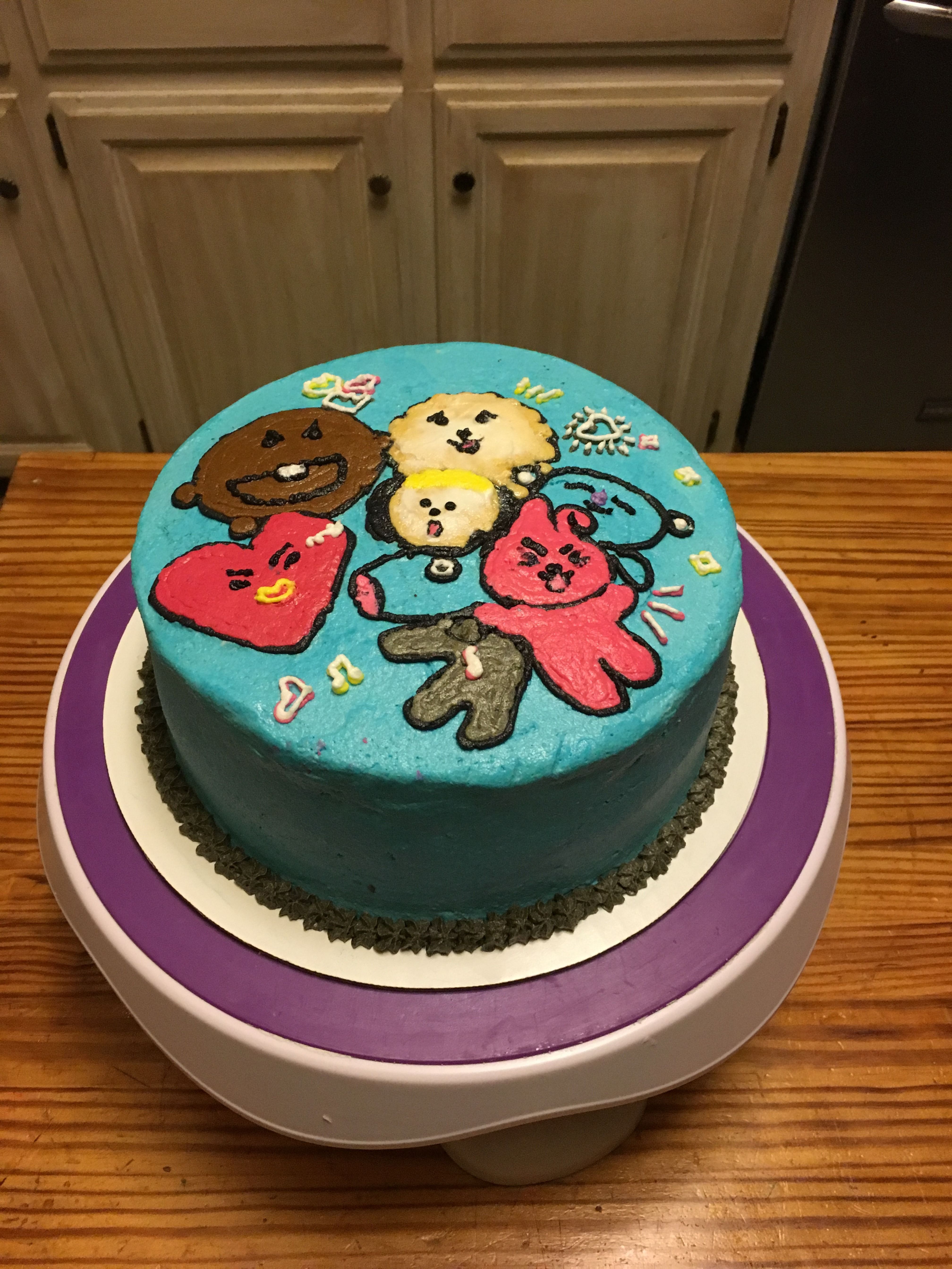 Detail Bt21 Birthday Cake Nomer 51