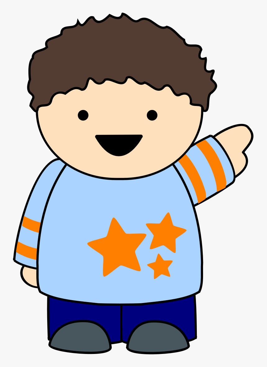 Detail Child Pointing Clipart Nomer 10