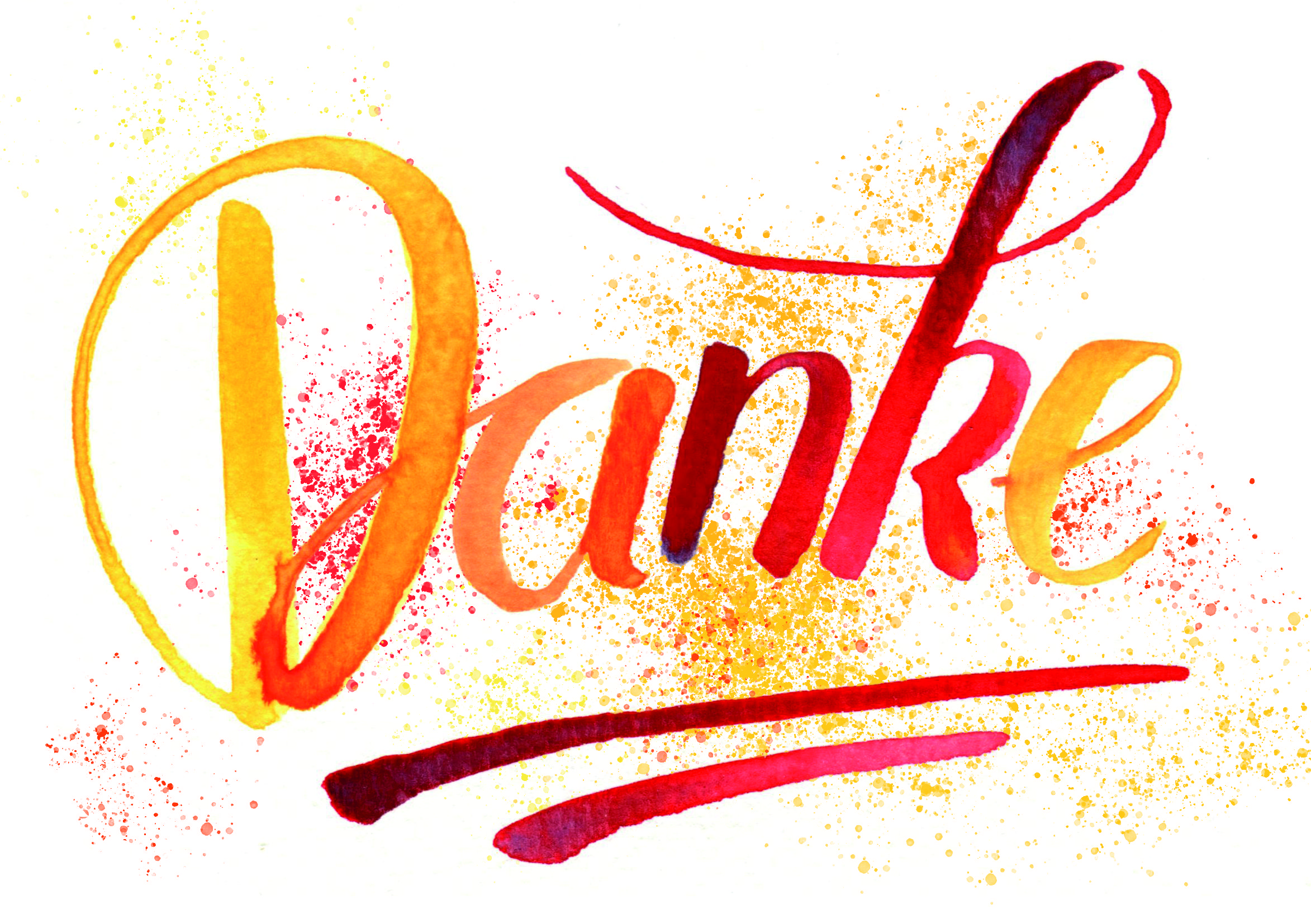 Detail Danke Handlettering Nomer 8