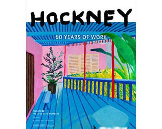 David Hockney Tate Poster - KibrisPDR
