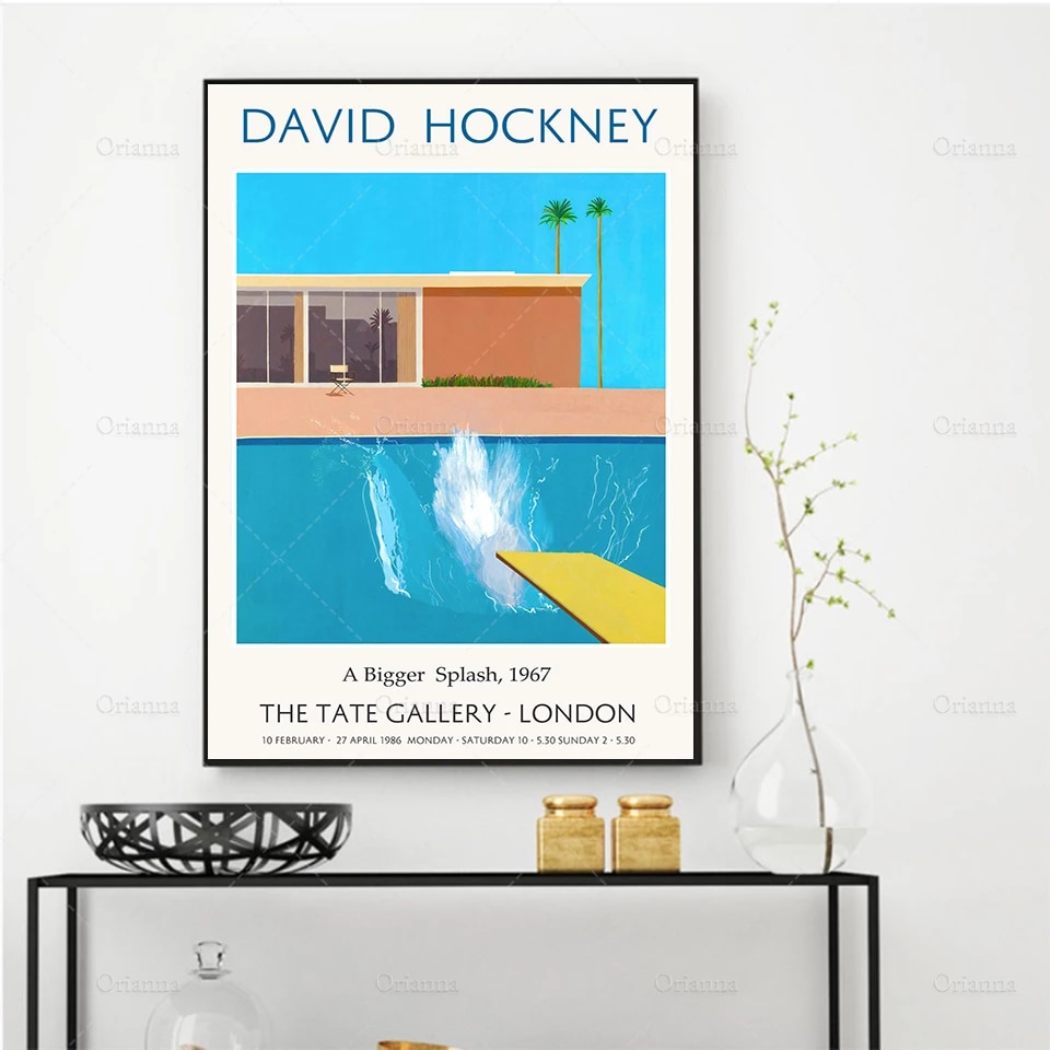 Detail David Hockney Tate Poster Nomer 13