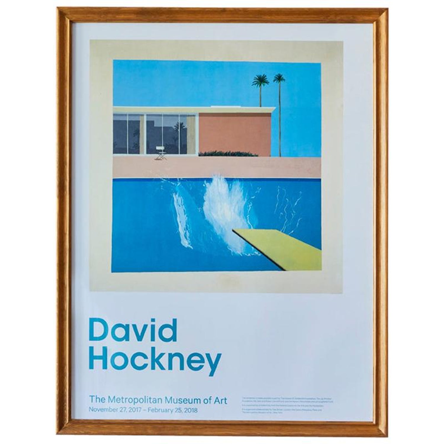 Detail David Hockney Tate Poster Nomer 18