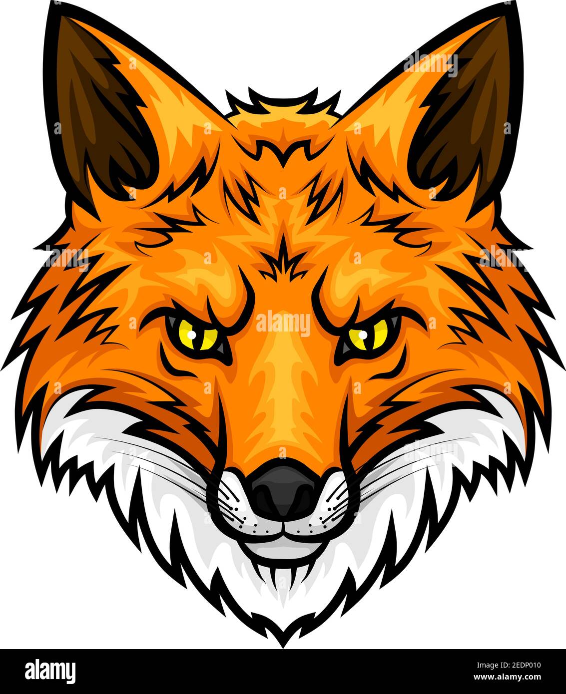 Detail Fox Vector Nomer 9