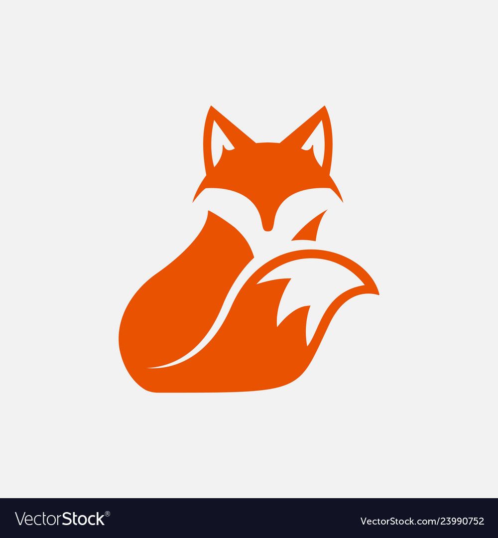 Detail Fox Vector Nomer 13
