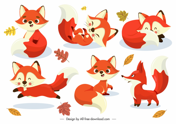 Detail Fox Vector Nomer 15