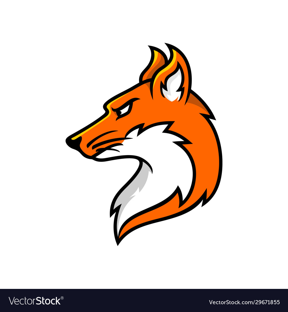 Detail Fox Vector Nomer 5