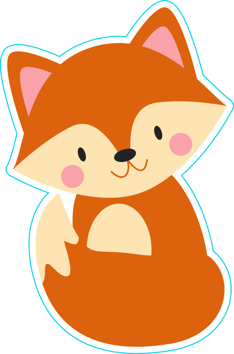 Detail Fox Vector Nomer 6