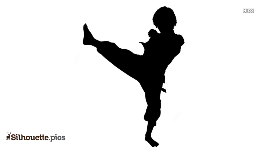 Detail Karate Silhouette Nomer 6