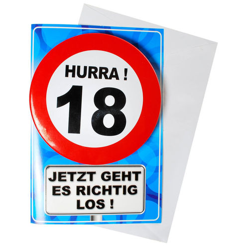 Detail Karte Zum 18 Geburtstag Text Nomer 12