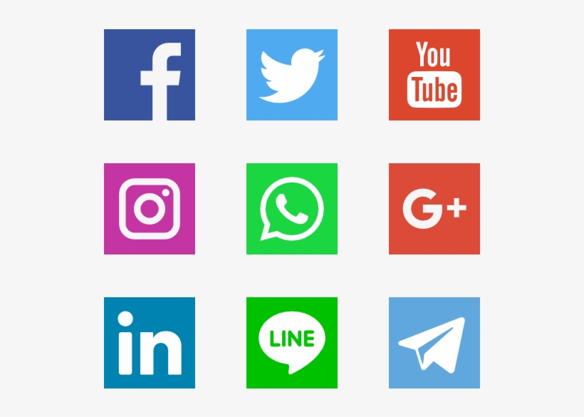 Detail Social Media Logos Nomer 11