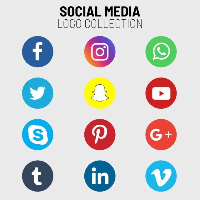 Detail Social Media Logos Nomer 25