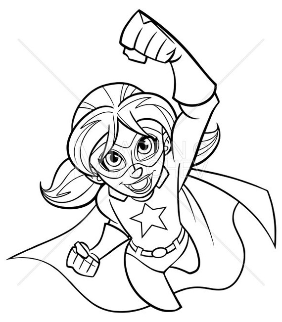 Detail Superheldin Zeichnen Nomer 6