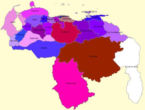 Detail Ciudad Bolivar Venezuela Mapa Nomer 16