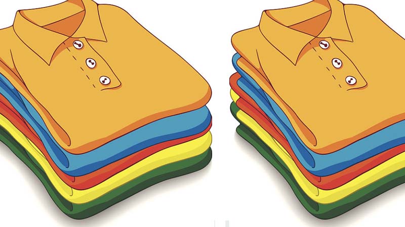 Detail Folded Clothes Illustration Nomer 25