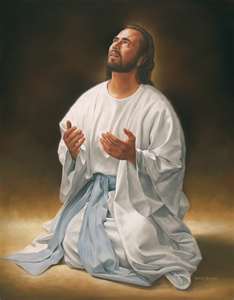 Detail Foto Tuhan Yesus Berdoa Nomer 12