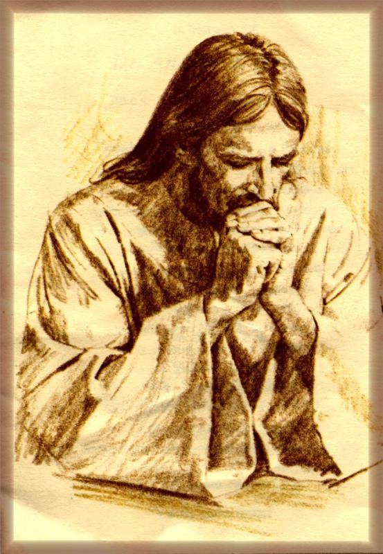 Detail Foto Tuhan Yesus Berdoa Nomer 33