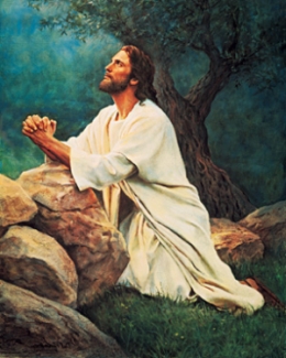 Detail Foto Tuhan Yesus Berdoa Nomer 5