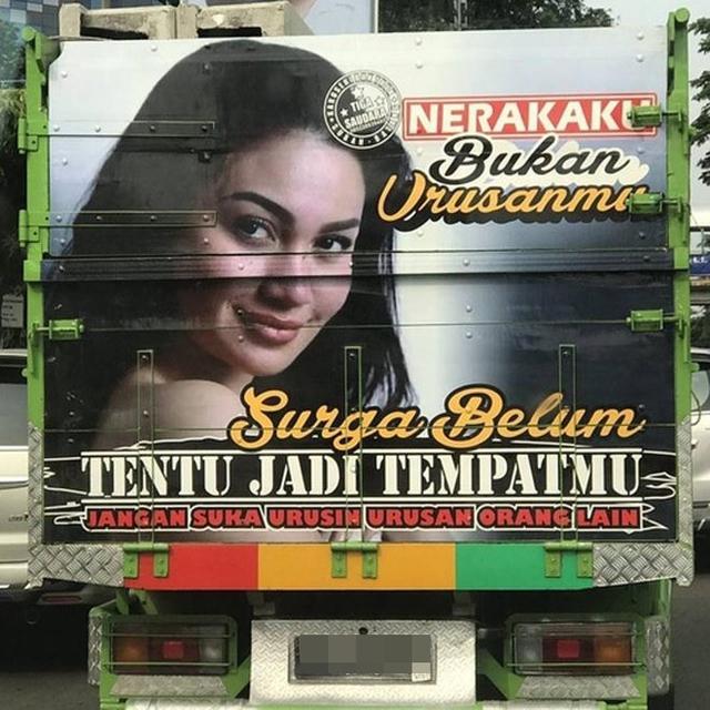 Detail Foto Tulisan Lucu Di Bak Truk Nomer 30