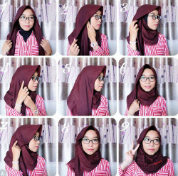 Detail Foto Tutorial Hijab Paris Nomer 28