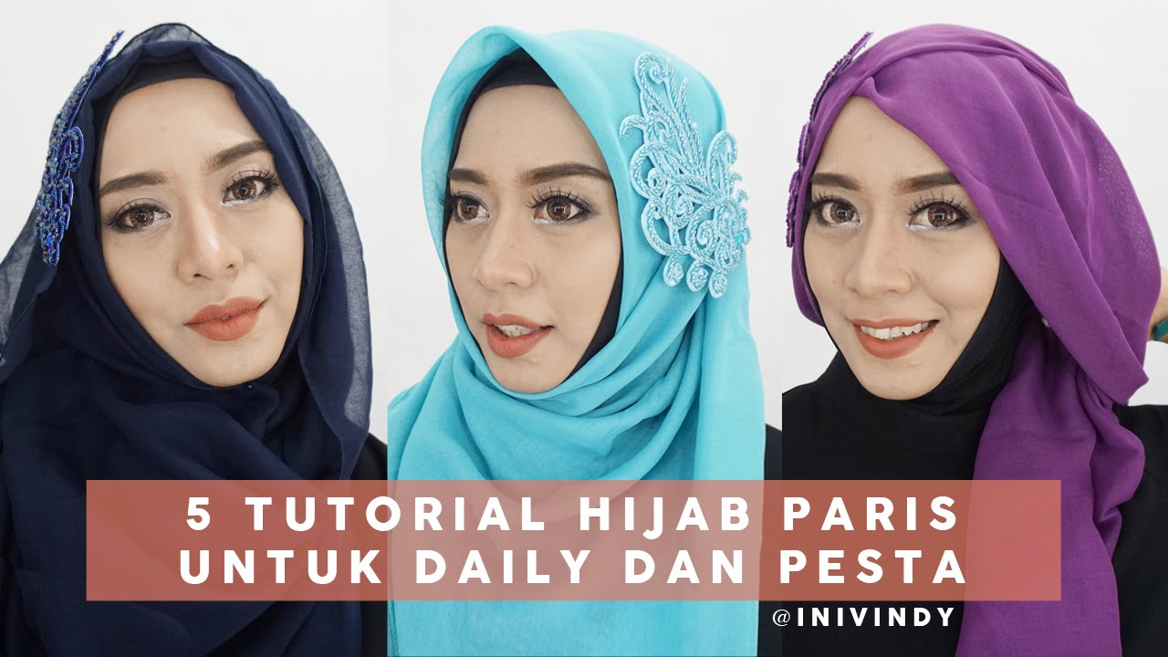 Detail Foto Tutorial Hijab Paris Nomer 47