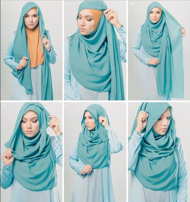 Detail Foto Tutorial Hijab Pasmina Nomer 27