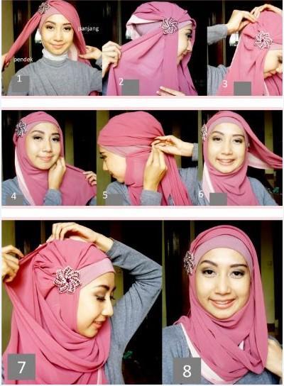 Detail Foto Tutorial Hijab Pasmina Nomer 39