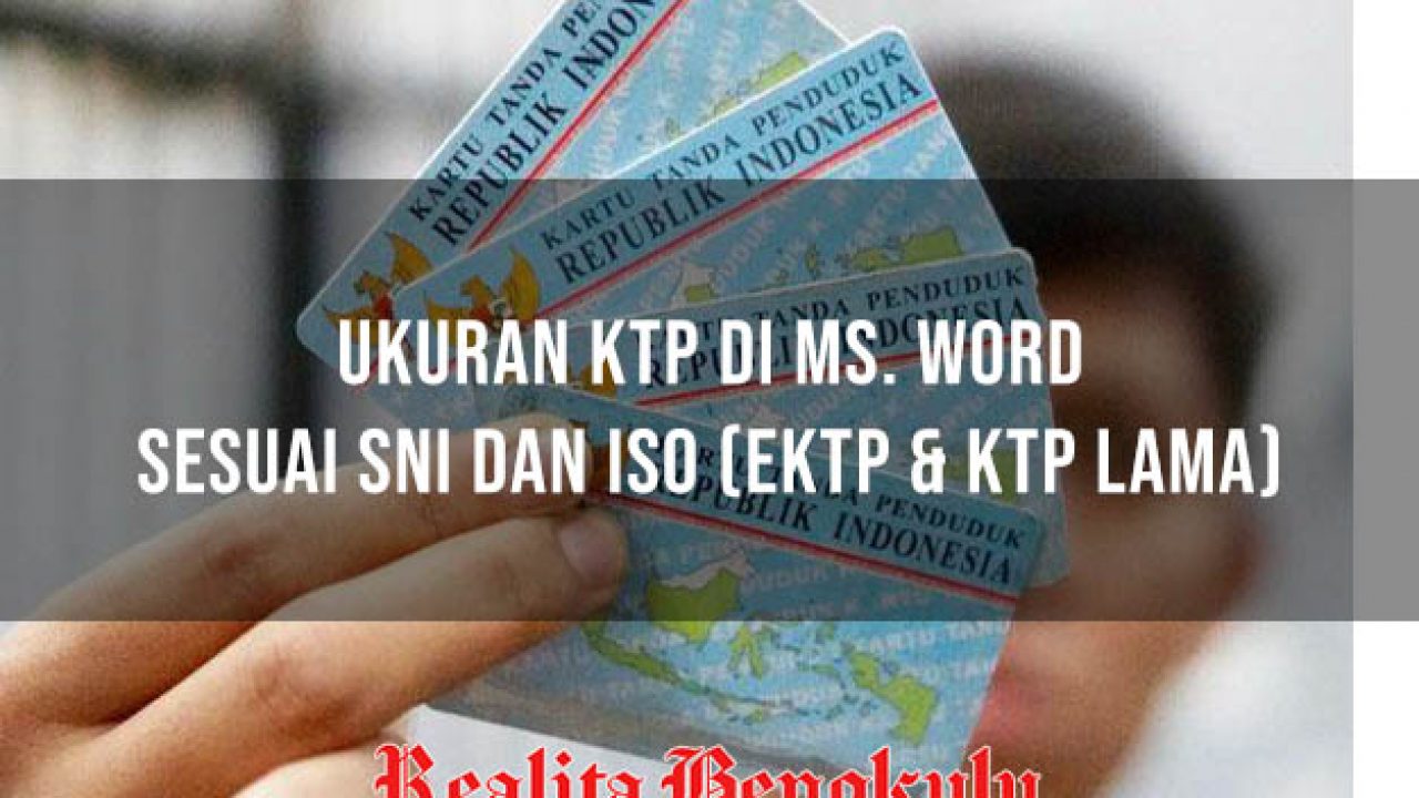 Detail Foto Ukuran Ktp Nomer 31