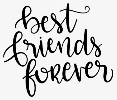 Detail Best Friends Forever Schriftzug Nomer 2