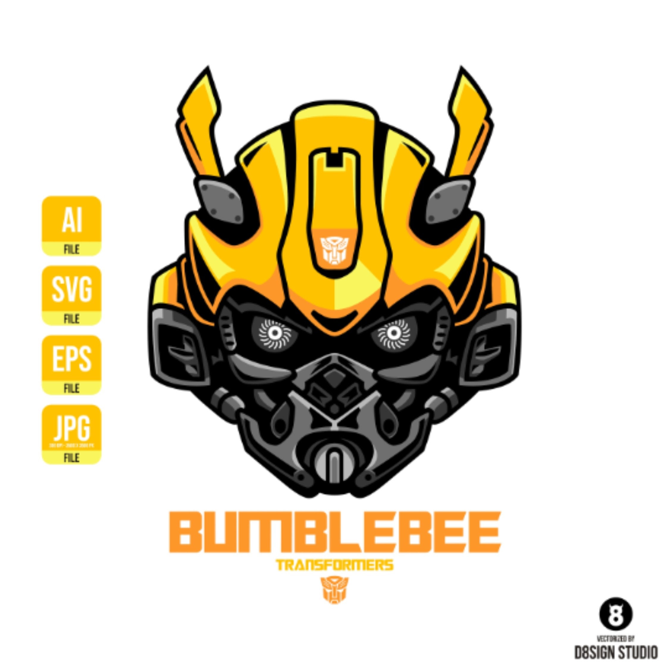 Detail Bumblebee Logo Vector Nomer 2